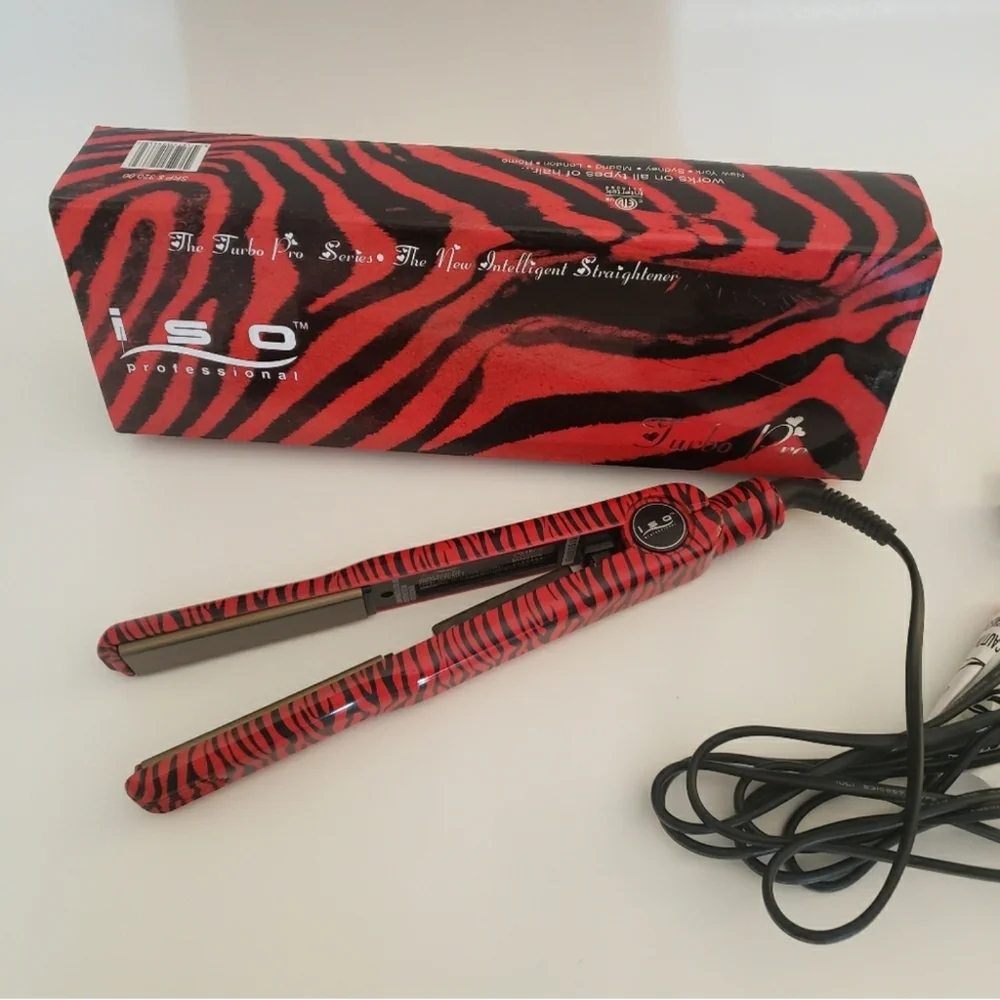 ISO Flat Iron Hair Straightener